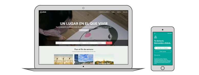 Airbnb diseño UX