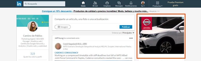 Publicidad en LinkedIn | Banners
