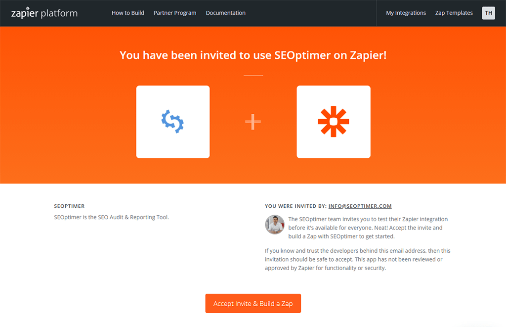 Invito Zapier